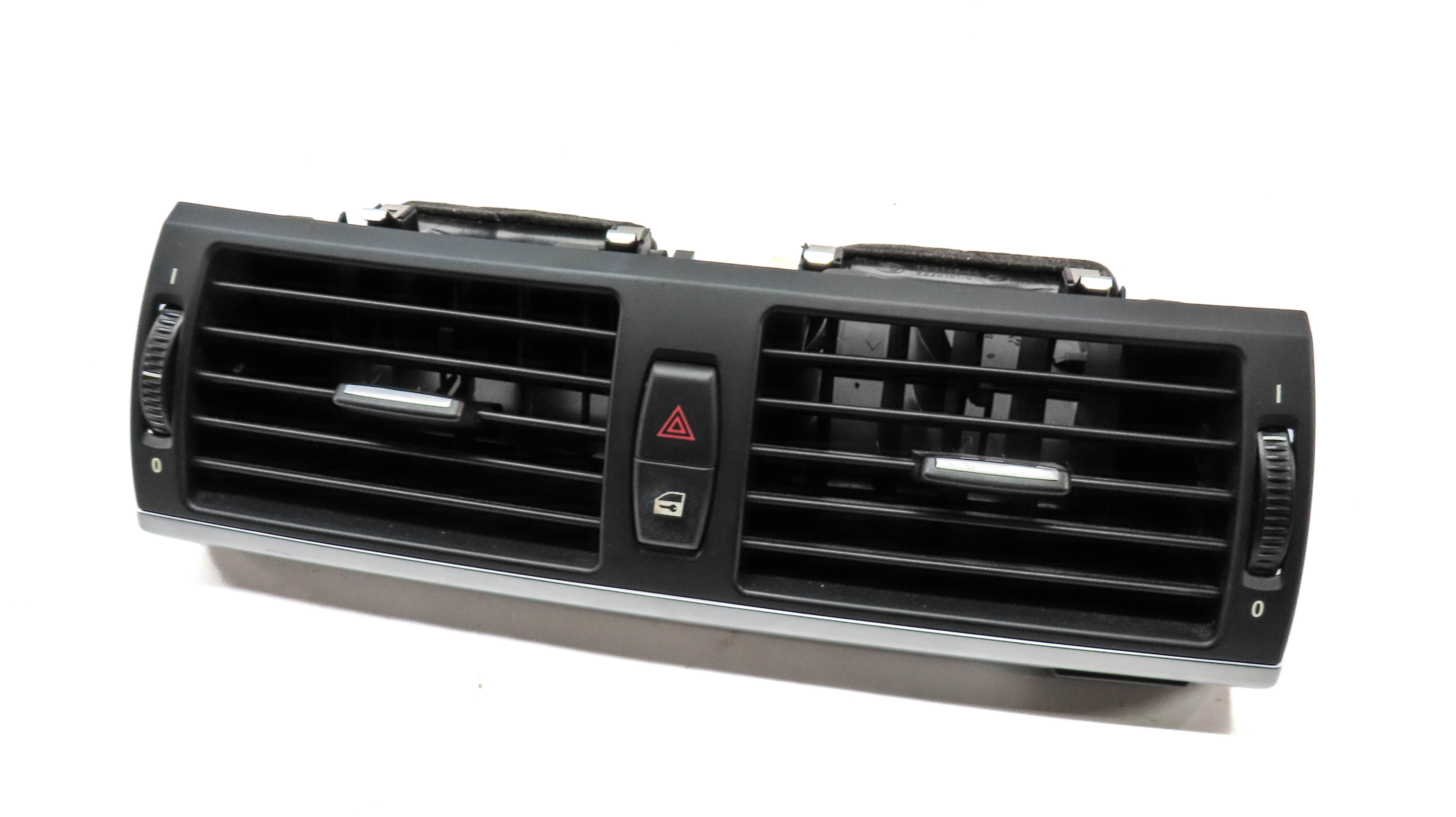 2013 BMW X5 (E70) FRONT CENTER DASH HEAT AIR AC HVAC DUAL VENT (BLACK) — exact item pictured